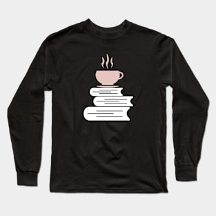 Books and Coffee Long Sleeve T-Shirt